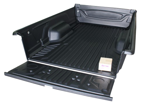 BED LINER SINGLE CAB ISUZU NEW D-MAX L/C (2011)_LOGO D-MAX_AERO CLIP_CUT H/B_RAIL LIP 33MM. (SET)